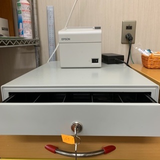 ドロワーとエプソン製レシートプリンター