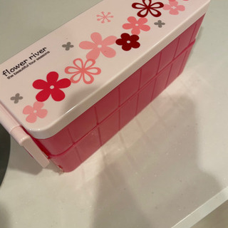 ピンク お弁当箱 ランチバッグ2つ付き