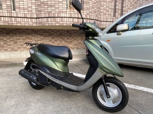 美車！ヤマハ　ジョグ　NEWカラー！マットグリーン　外装新品　新品純正部品多数　鹿児島市
