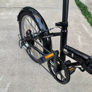 ハマー[HUMMER] 折り畳み FDB206 TANK-N 20インチ 折りたたみ自転車 ウェザリングブラック