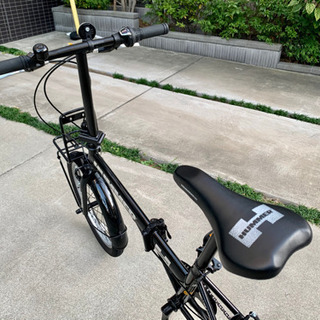 ハマー[HUMMER] 折り畳み FDB206 TANK-N 20インチ 折りたたみ自転車 ウェザリングブラック