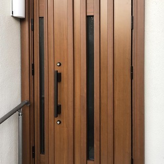 YKKAP玄関ドア「断熱ドアリモ 通風タイプ」取付工事（横浜市）の画像