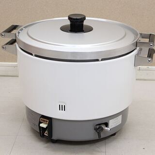 美品 パロマ 業務用炊飯器 PR-6AS-1 LPガス用 3升 着火