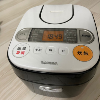 アイリスオーヤマ　炊飯器　IRIS RC-MA50-B 5.5合炊き
