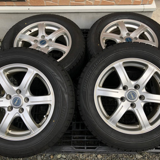 取り引き中205/60R16 VRX 2018年製 バリ山 アルミホイール付 ノア 