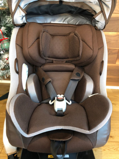 美品フラディアプラスライトISO FIX/新生児～4歳頃/R129適合/洗濯