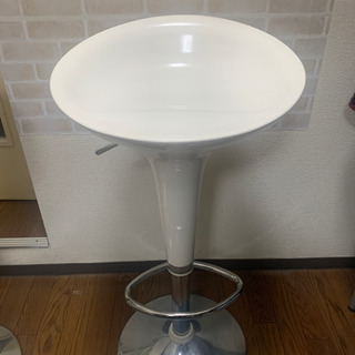 カウンターチェア　白黒セット