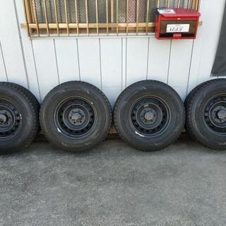 トヨタ純正鉄ちん付！スタッドレスタイヤ！　プラド！FJクルーザー！　格安