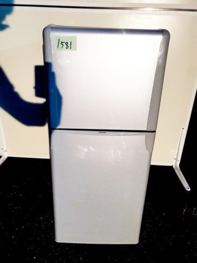 1581番 TOSHIBA✨東芝冷凍冷蔵庫✨YR-12T‼️