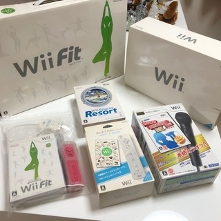 コロナ自粛に①「ニンテンドーWii セット」カラオケも！