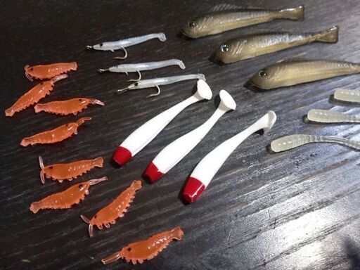 送料無料（北海道・沖縄県除く！） 未使用多数あり バスルアー ワーム