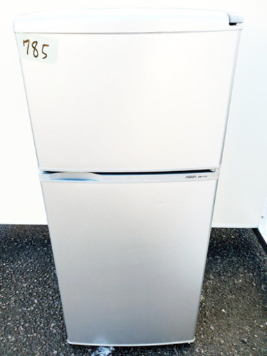④✨高年式✨785番AQUA✨ノンフロン直冷式冷凍冷蔵庫✨AQR-111E‼️