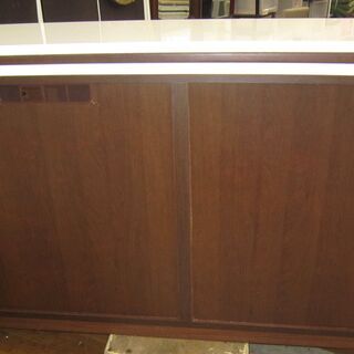 R247 高級 シギヤマ家具 伸長キッチンカウンター 幅 156cm ～200cm 良品