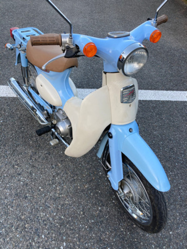 売約済み　ホンダ　リトルカブ　水色　セル付き　４速　走行5207キロ　福岡市