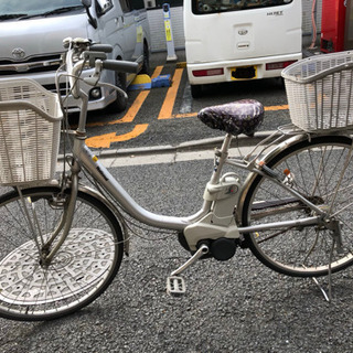 【ネット決済】National 中古26型電動アシスト付き自転車　