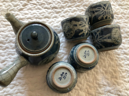 有田焼　急須　湯呑みセット