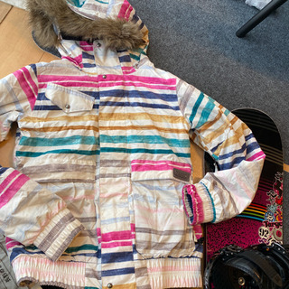 スノーボード一式　レディース　スキーウエア　カバーなし