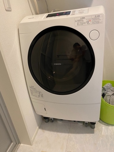 [値下げ] 東芝 ドラム式洗濯機 TW-95G7L(W) 2019年製