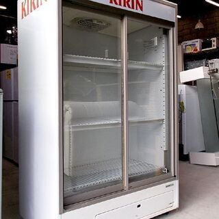 三洋 / SANYO 299L キャスター付き 冷蔵ショーケース 動作確認済み