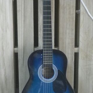 トラベルギター ミニギター 子供用 宴会用 ブルー セピアクルー...