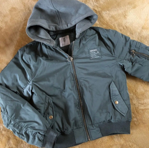 H M ジャンパー ジャケット パーカー スタジャン フード付き ブルゾン N S 札幌のキッズ用品 子供服 の中古あげます 譲ります ジモティーで不用品の処分