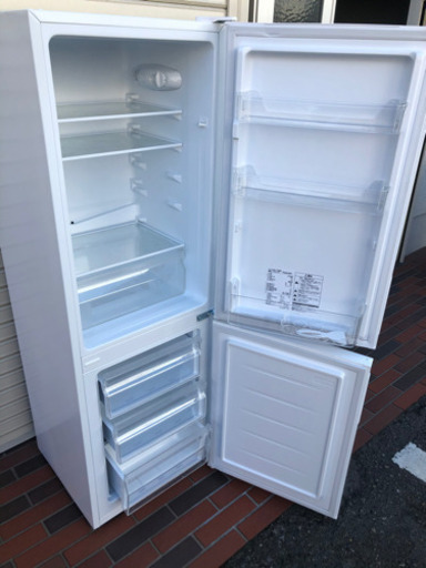 ■美品■maxzen 2ドア冷凍冷蔵庫　2020年製　157L ホワイト　動作確認済み