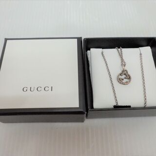 【引取限定】 グッチ　GGロゴ ネックレス　中古品　925　GUCCHI 【ハンズクラフト八幡西店】