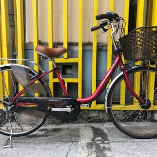 《レンタサイクル店使用　自転車整備士整備済み！》㊿中古車　電動ア...