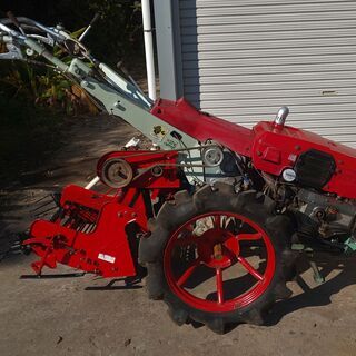 鹿児島発　ヤンマー　6.5馬力　ディーゼル耕うん機YC650　ニプロ堀取機VP-501C　セル始動 鹿児島発 ヤンマー 6.5馬力 ディーゼル耕うん機YC650 ニプロ堀取機VP