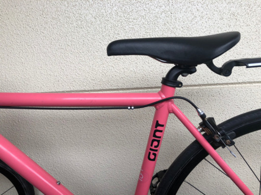 取引き中】ピンクGIANT fixerクロスバイク中古 那珂川市春日市
