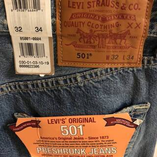 【新品】リーバイス[501]W32 早い者勝ち！
