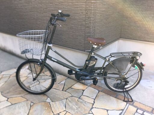 お洒落Panasonic　ララ5ミニ　20インチ　電動自転車　電動アシスト自転車　1123ｒ3
