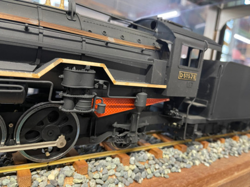 国鉄D51形蒸気機関車　模型　鉄製　全長94cm 中古　現状