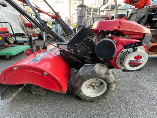 三菱　農用トラクター　耕運機　MMR60 GM180L ガソリン　動作品 三菱 農用トラクター 耕運機 MMR60 GM180L ガソリン 動作品
