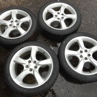 スタッドレスタイヤ17インチ 溝あり! 215/45R17 BHレガシィアルミ