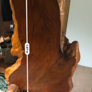 木のパーテーション　骨董品