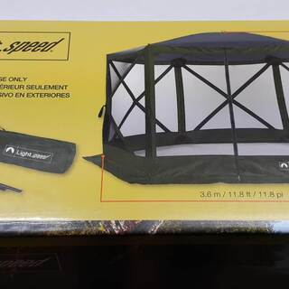 新品未開封 タープテント Light Speed インスタントスクリーンガゼボ
