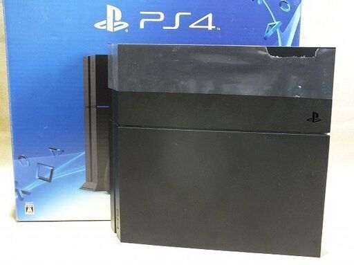 【苫小牧バナナ】SONY/ソニー PS4 プレイステーション4 CUH-1200A B01 ジェットブラック 500GB 動作〇♪