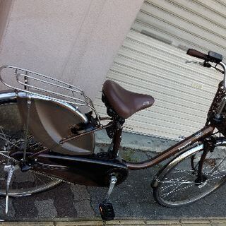 本体のみ)Panasonic ViVi 26吋電動アシスト自転車(ブラウン)