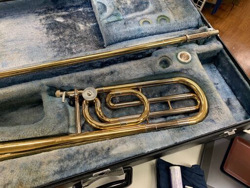 管楽器、笛、ハーモニカ ヤマハ トロンボーン YSL-648 キズ・ハガレ有 