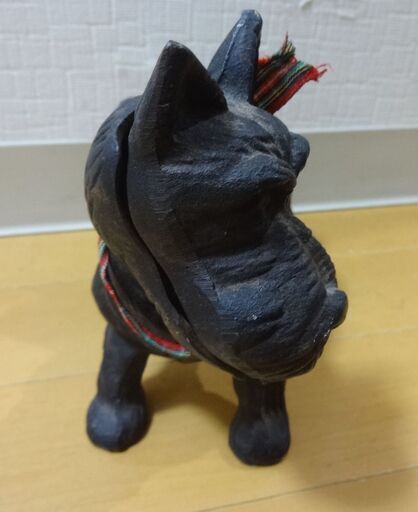 犬の置物 金属製 スチール 置き物 インテリア オブジェ シルバー ドッグ いぬ イヌ ドック エール 大阪の生活雑貨の中古あげます 譲ります ジモティーで不用品の処分