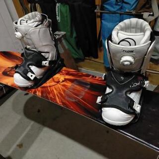 スノーボード 3点セット（K2、Burton、flux）