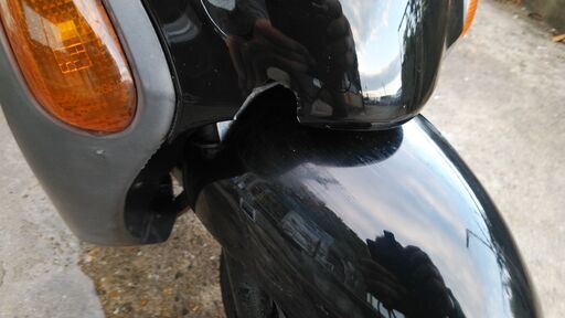 スズキレッツ5 CA47A 黒 カウル割れありますがエンジン好調♪ 車体の