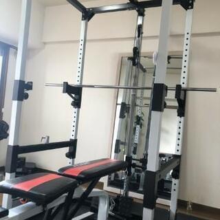 ホームジム パワーラック ダンベル ベンチプレート