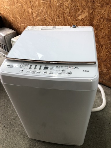 D2702  ハイセンス　５.５kg 洗濯　2019年　M