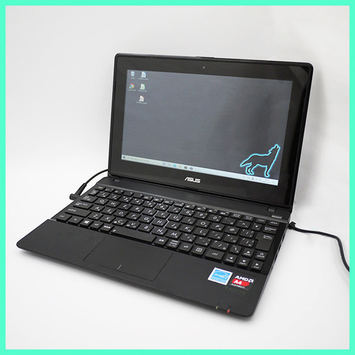 タッチパネル搭載 ASUS 10.1モバイルノートPC