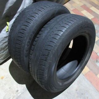 プリウスにて使用！BS製195/65R15 中古2本