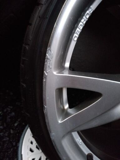 送料込み*日産フェアレディZ34純正ホイール レイズ製リア用10J+30