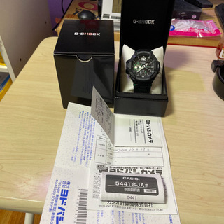 カシオ G-SHOCK GA-1100-1A3JF 20気圧防水 ブラック