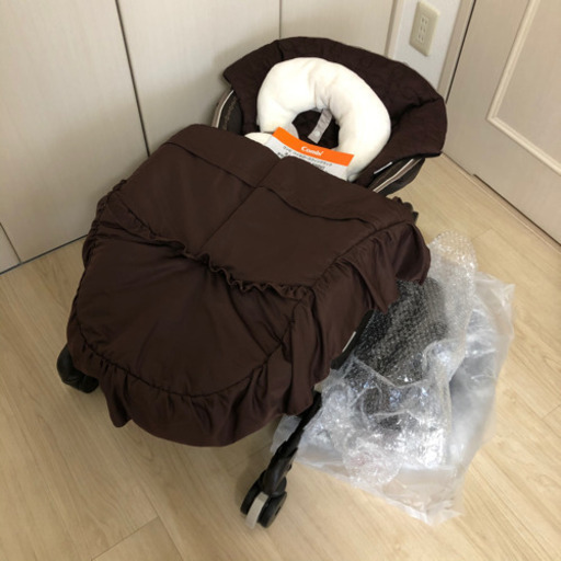 【商品券可】　コンビ　ネムリラ　オートスウィング　ブラウン　ブラウン  電動